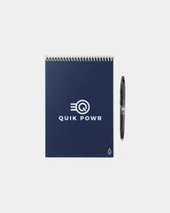 Custom reusable flip notebook set with erasable pages - 12