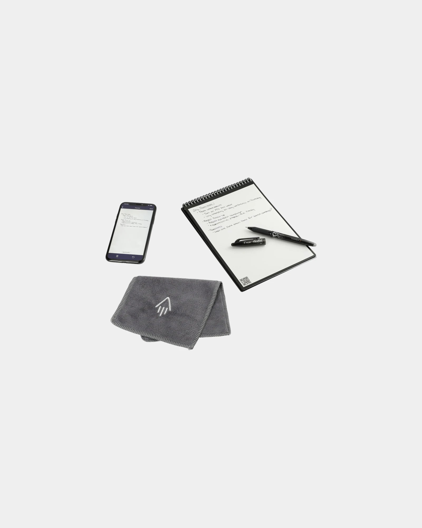 Custom reusable flip notebook set with erasable pages - 5