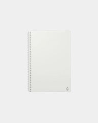 Custom reusable notebook set with pen and cloth - White (Wh)