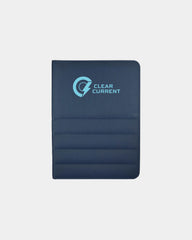 Custom recycled quilted RPET zippered padfolio - 5