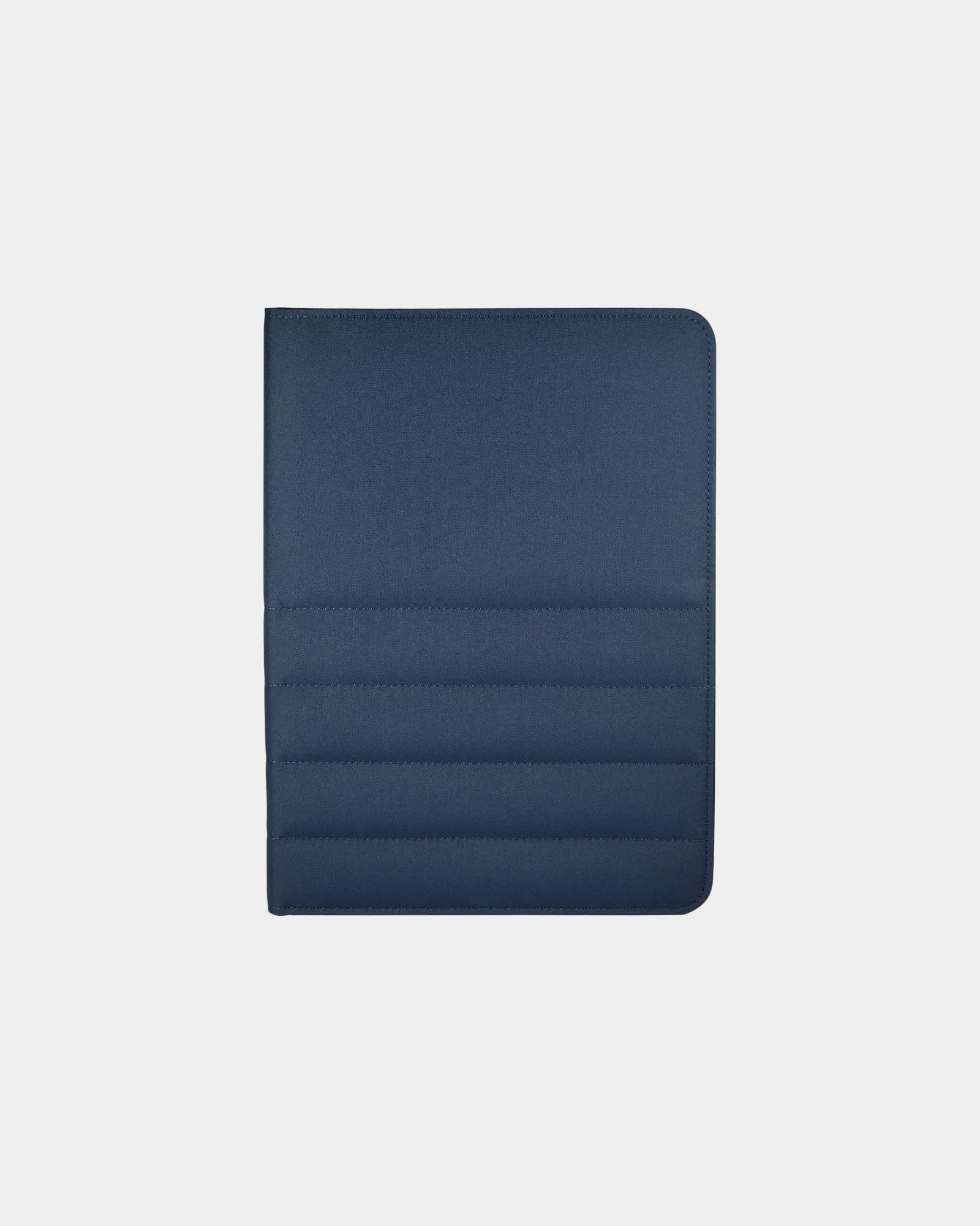 Custom recycled quilted RPET zippered padfolio - 4