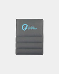 Custom recycled quilted RPET zippered padfolio - 3