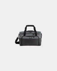 Custom MaxCold insulated coast cooler bag 18 x 12 inches - Black-Grey