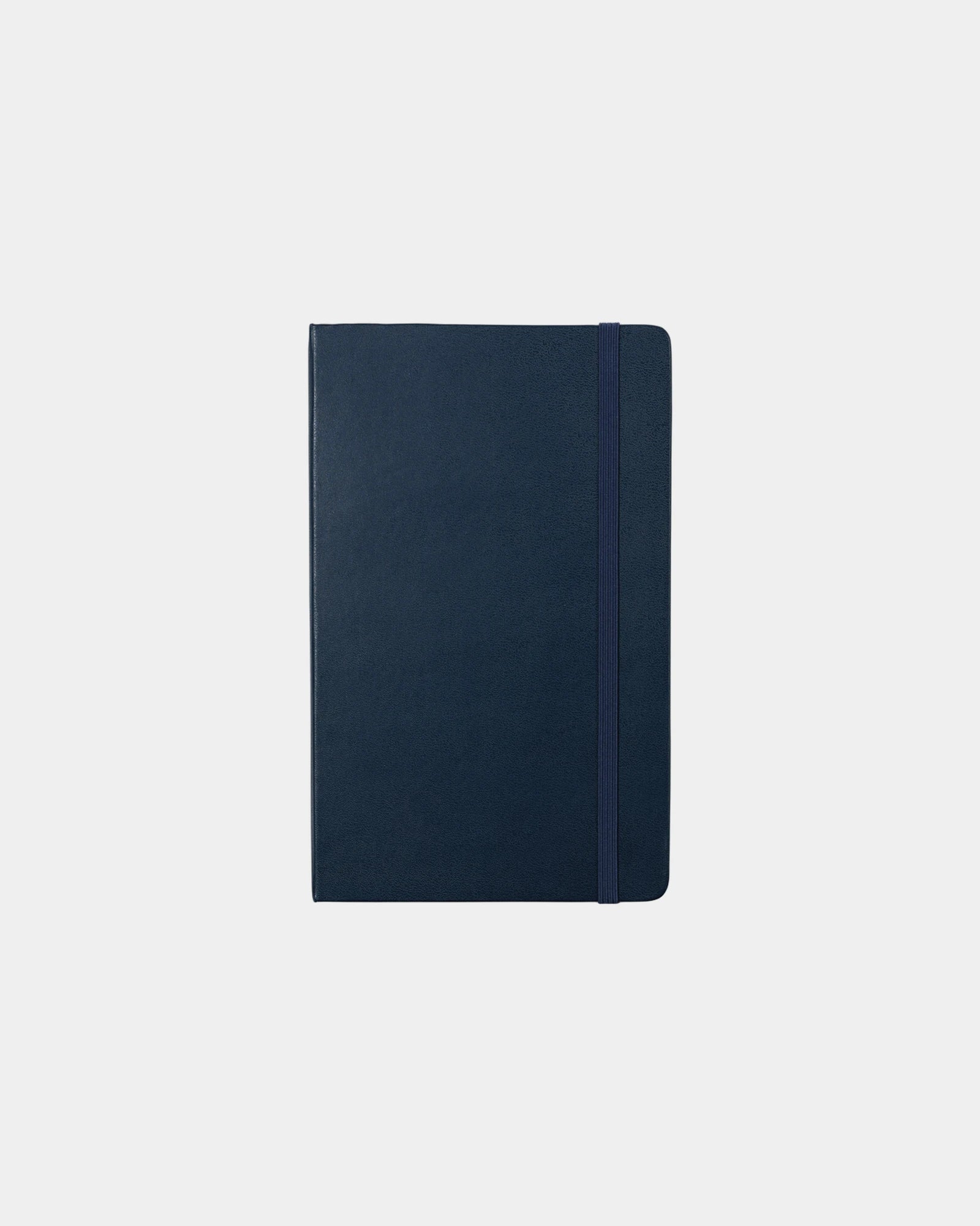 Custom hard cover Moleskine ruled large notebook 400pg - Sapphire Blue