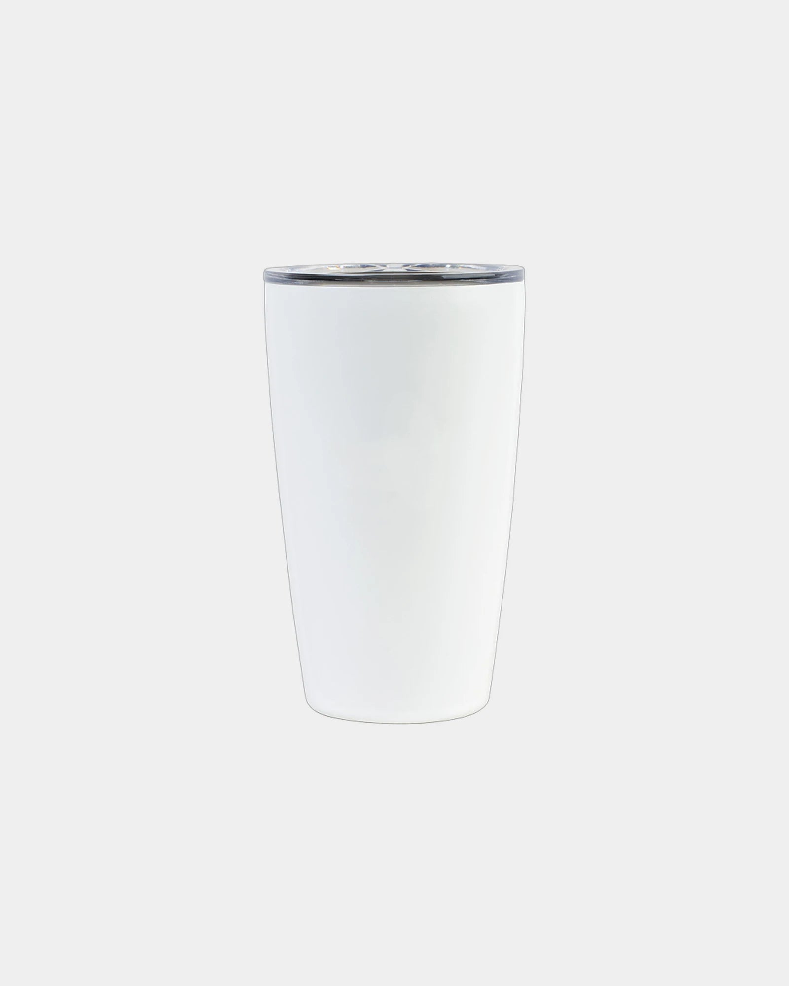Custom stainless steel insulated tumbler 12 oz - White Powder