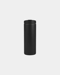 Custom insulated stainless steel 16 oz travel tumbler - Black Powder