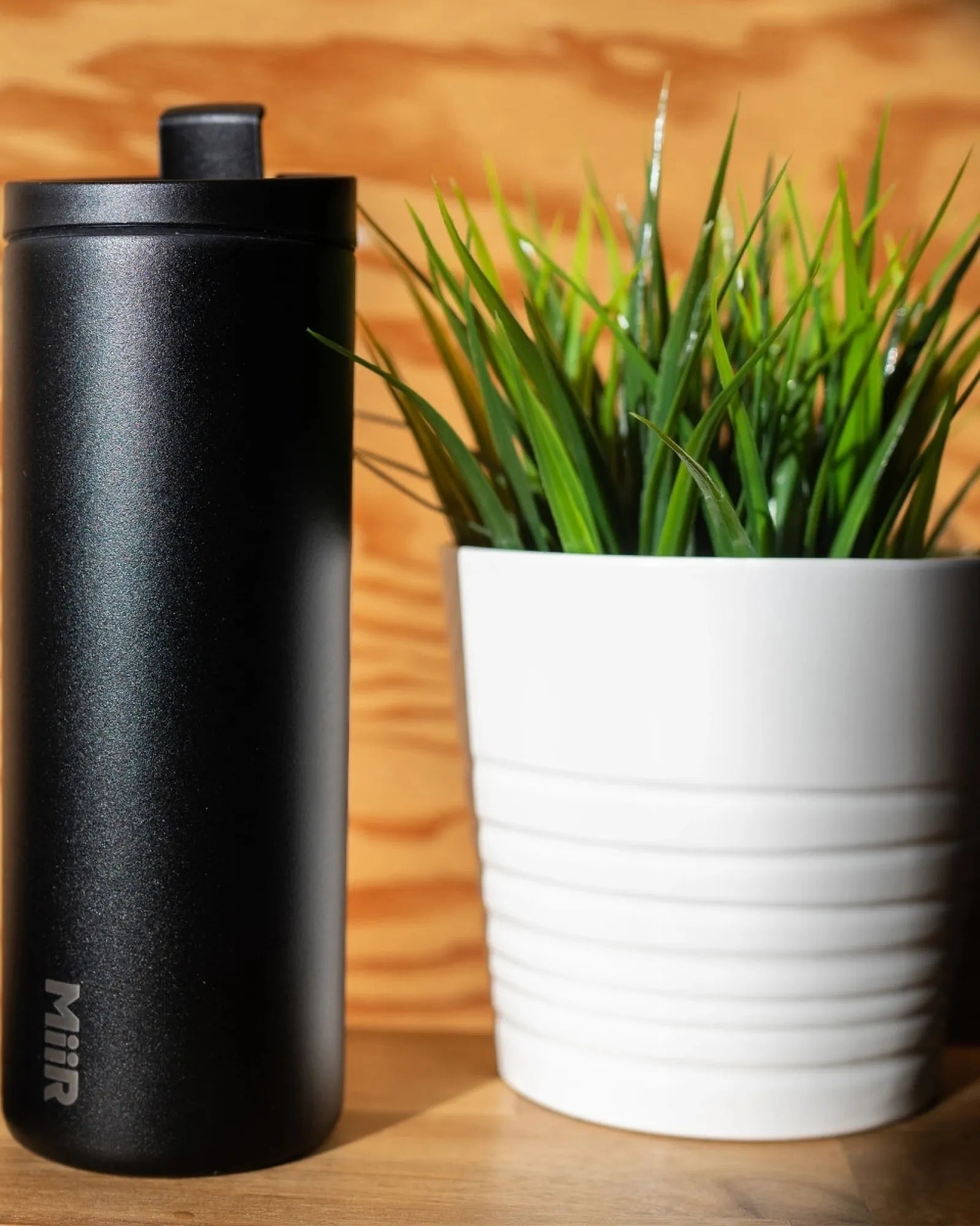 Custom insulated stainless steel 16 oz travel tumbler - 5