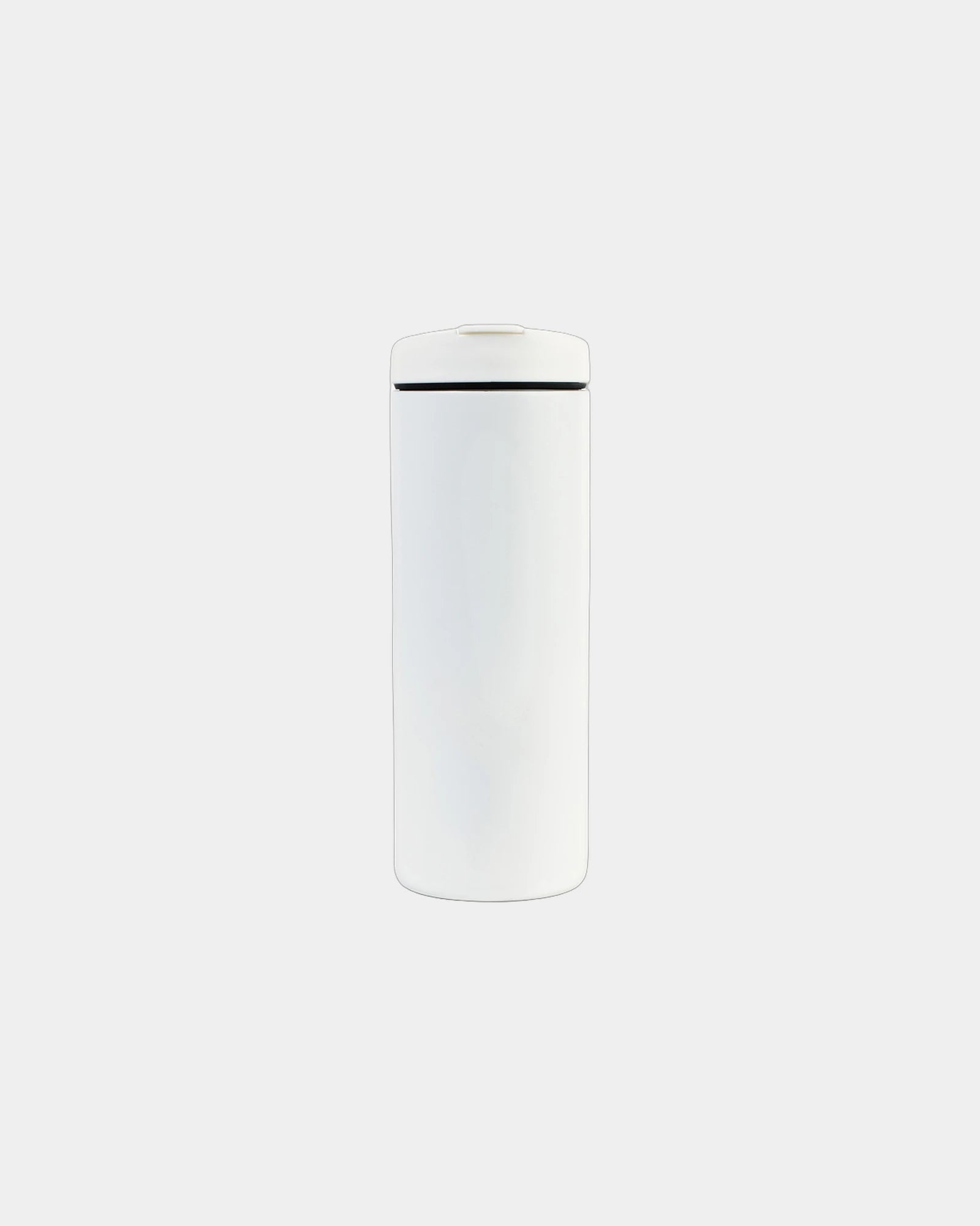 Custom insulated stainless steel 16 oz travel tumbler - White Powder