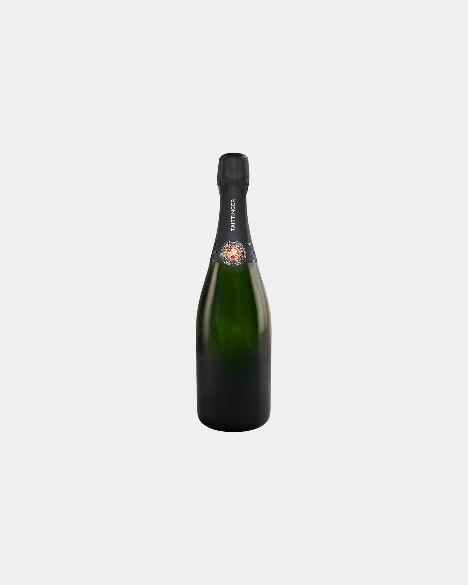 Custom etched Taittinger champagne bottle 750ml - 3