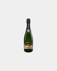 Custom etched Taittinger champagne bottle 750ml - Black
