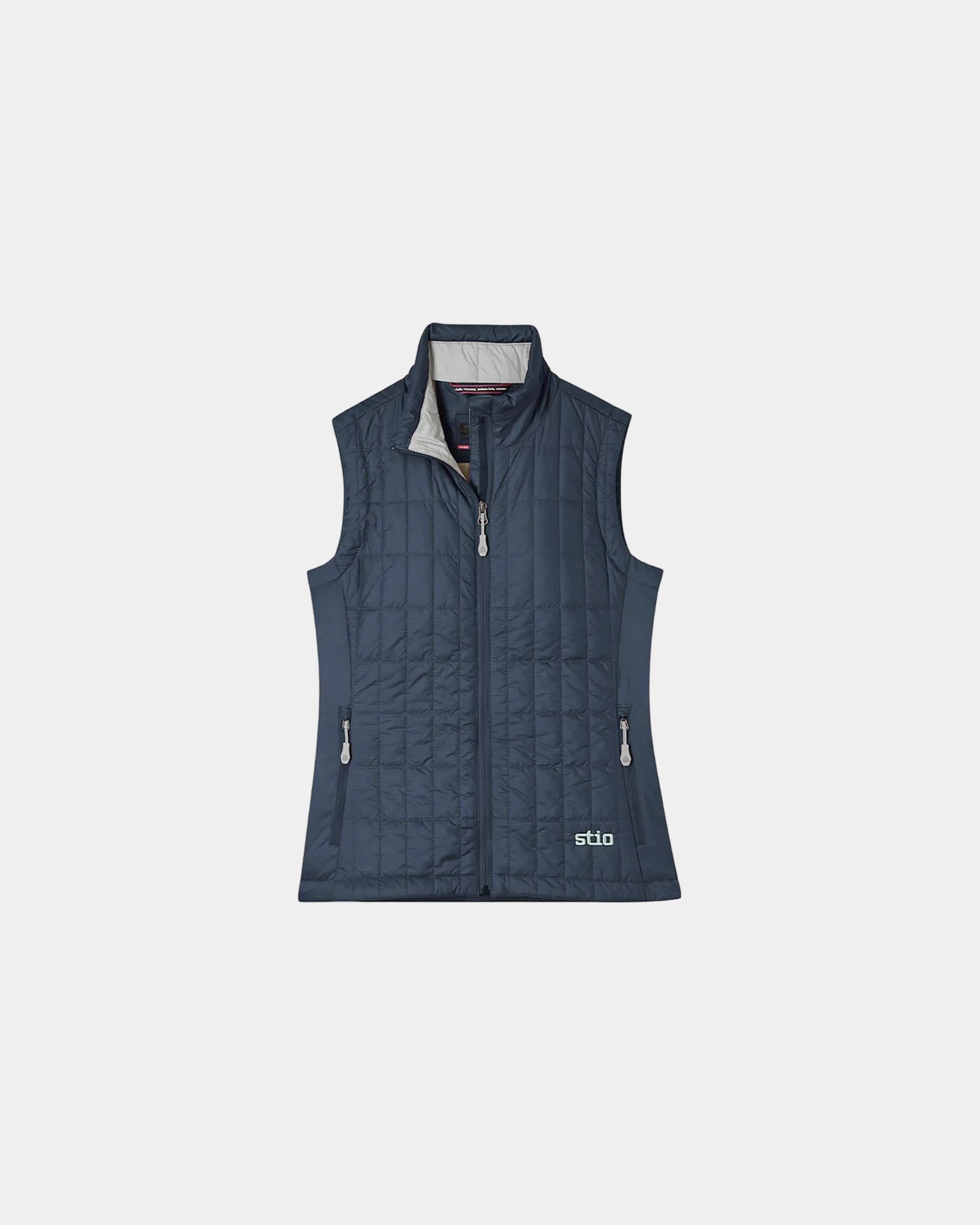 Custom recycled nylon insulated vest for women - Mountain Shadow