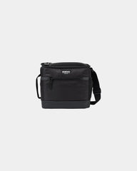 Custom 12-can cooler bag with front zip pocket - Black
