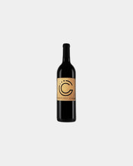 Custom etched 750ml cabernet sauvignon wine bottle - Red