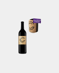 Custom etched 750ml cabernet sauvignon wine bottle - 2