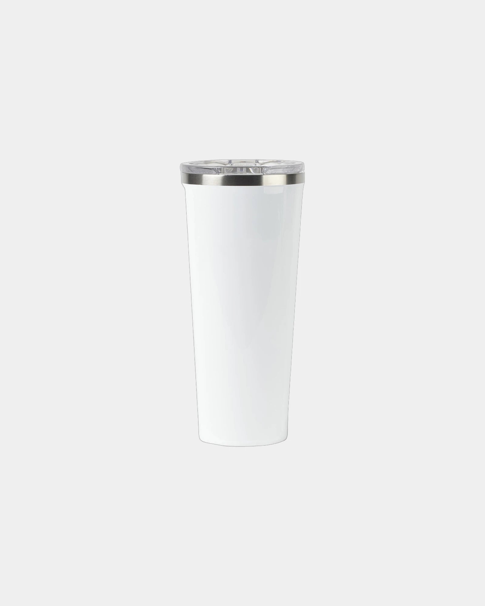Custom triple-insulated Corkcicle 24 oz tumbler - Gloss White