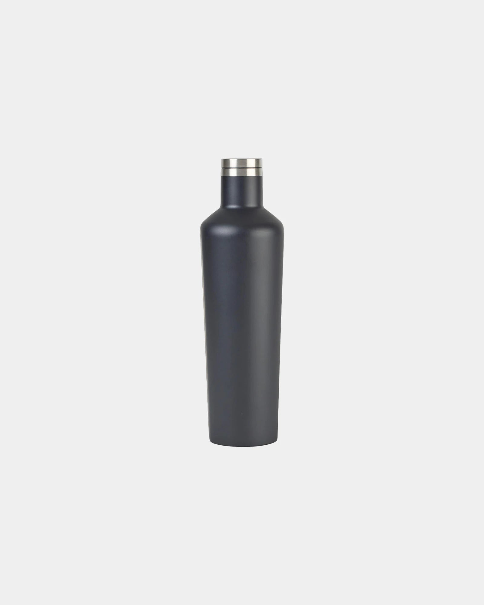 Custom stainless steel Corkcicle 25 oz canteen bottle - Matte Black