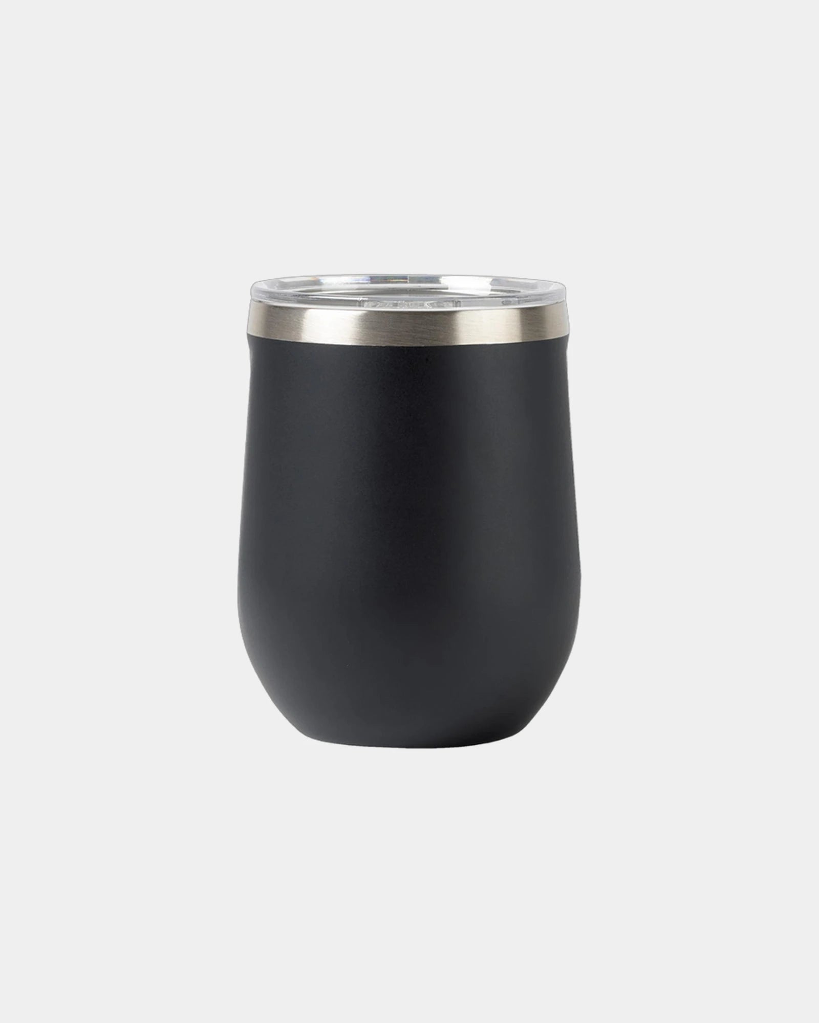 Custom insulated stainless steel Corkcicle wine cup - Matte Black