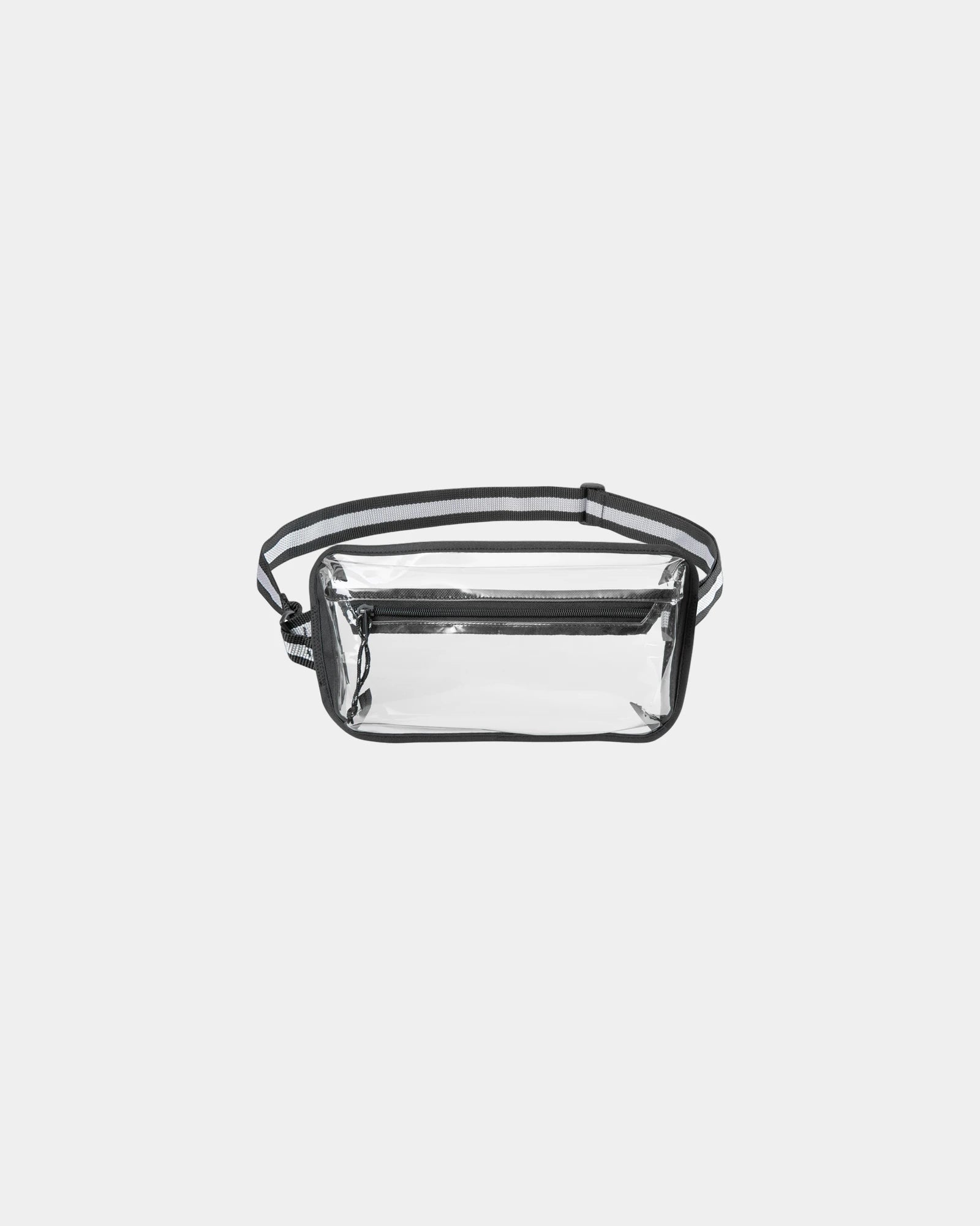 Custom clear TPU mini sling bag with front panel print - Clear