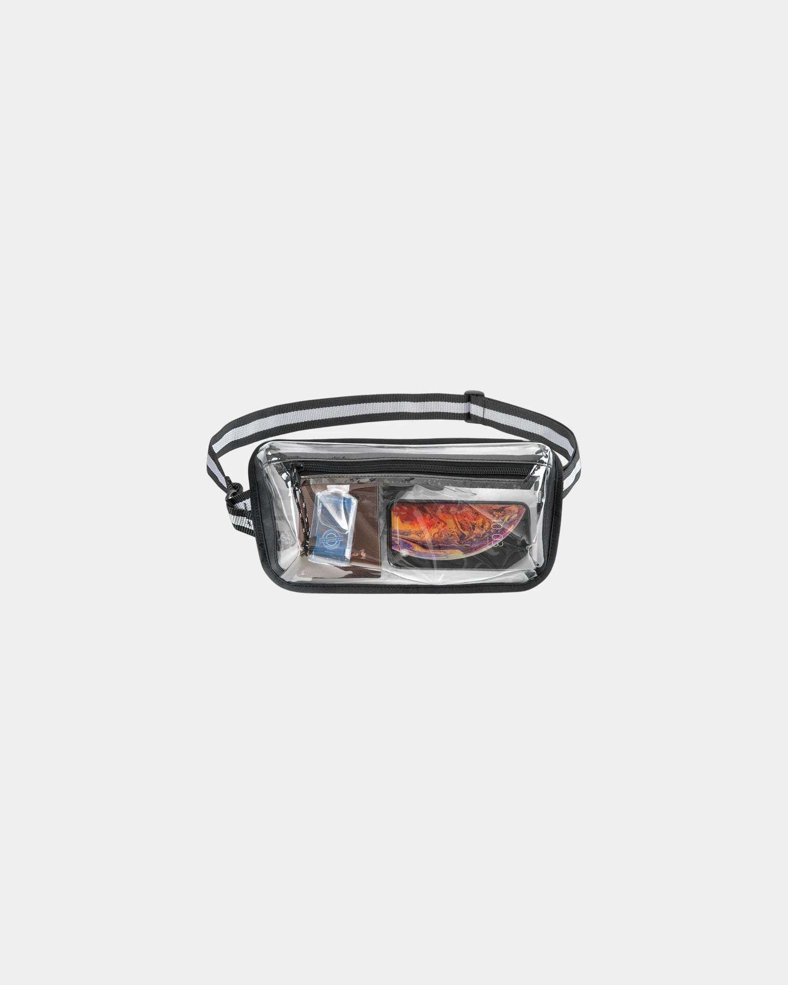 Custom clear TPU mini sling bag with front panel print - 3