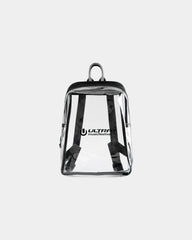 Custom clear mini backpack with TPU front panel - 4