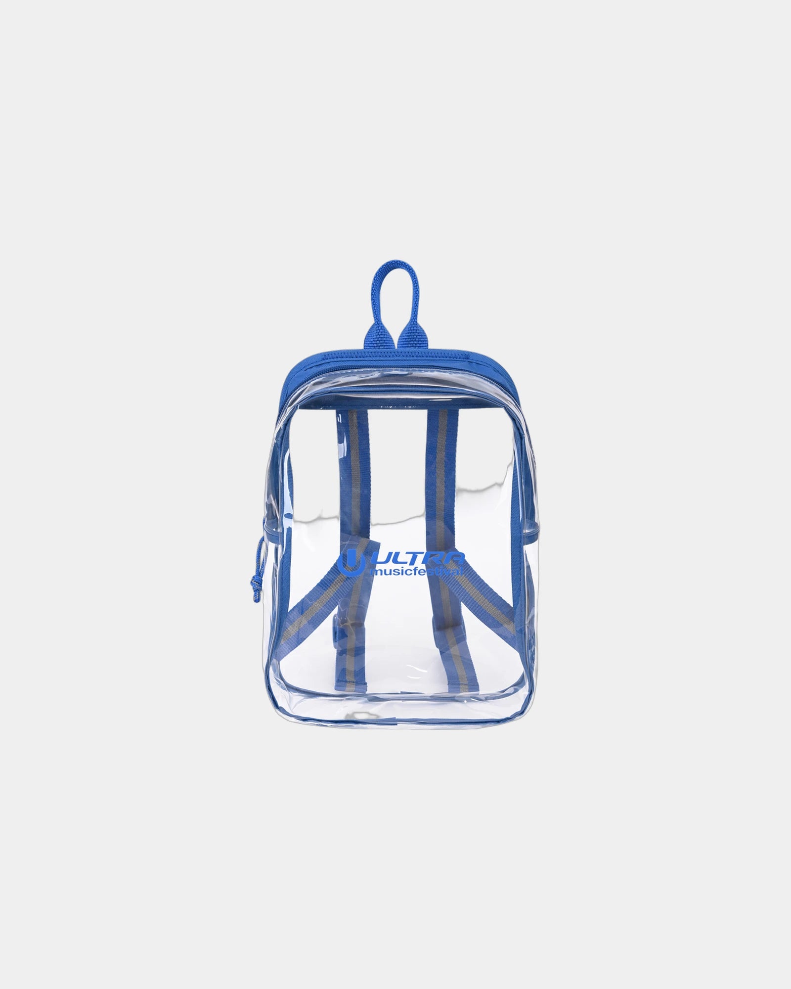 Custom clear mini backpack with TPU front panel - 12