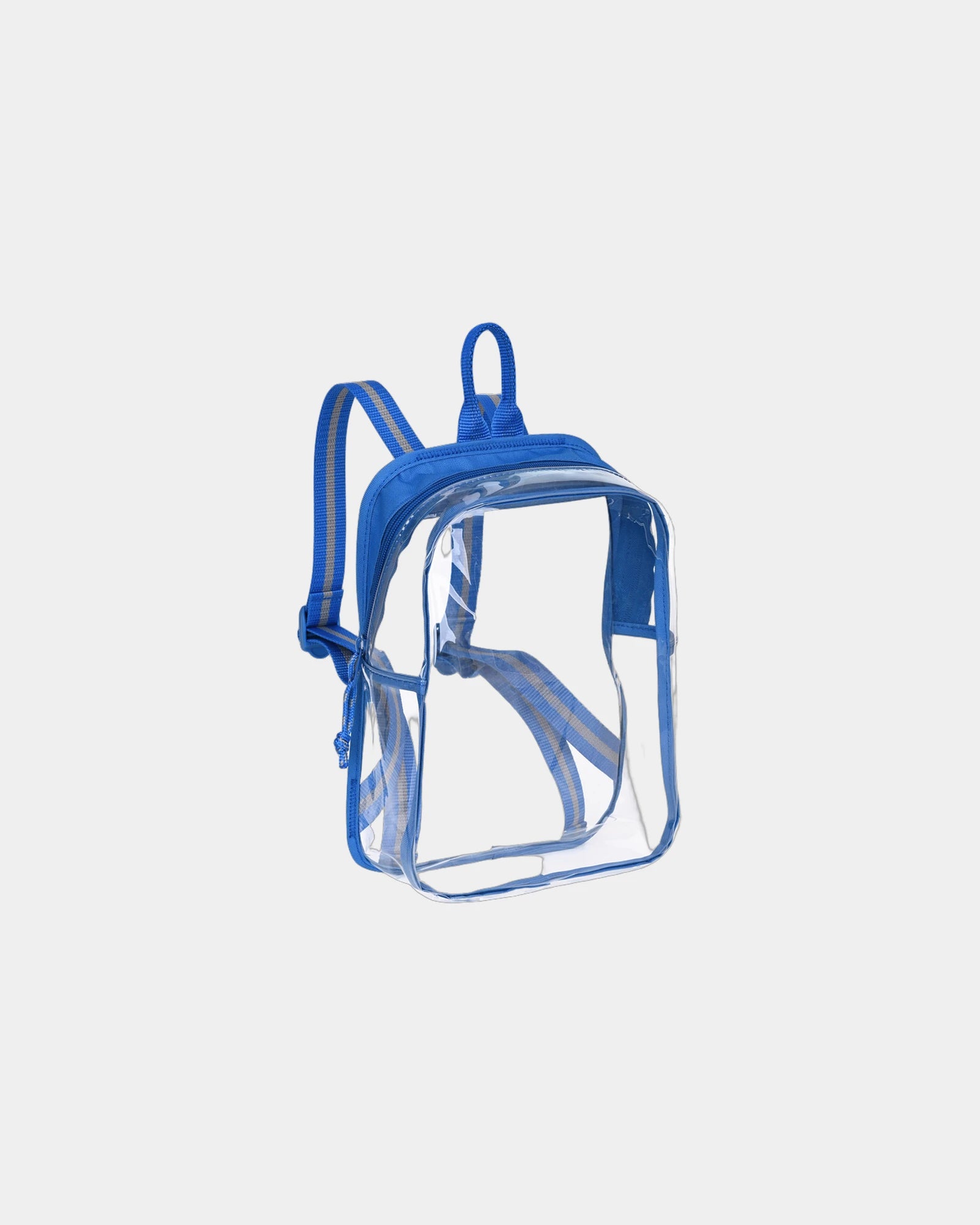 Custom clear mini backpack with TPU front panel - 11