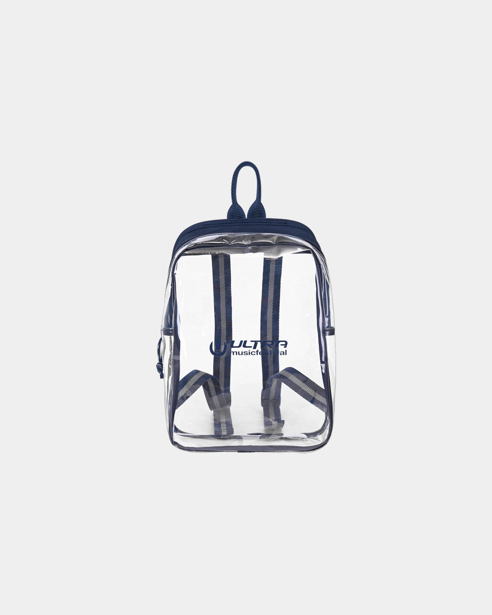 Custom clear mini backpack with TPU front panel - 10
