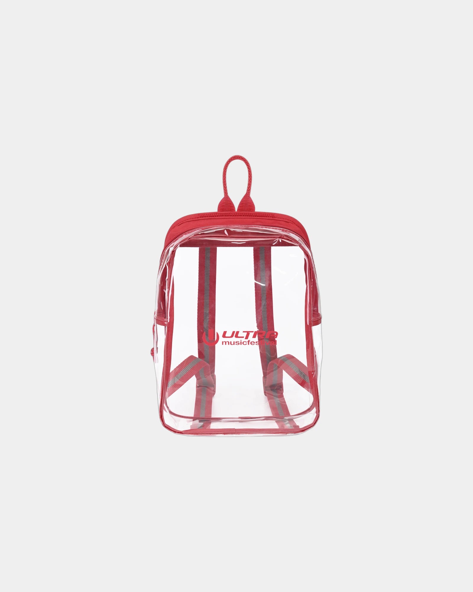 Custom clear mini backpack with TPU front panel - 7