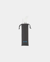 Custom stainless steel straw set with travel pouch - 4