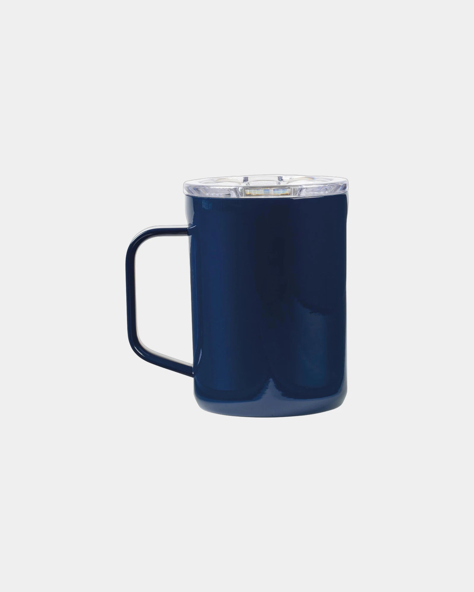 Custom triple-insulated Corkcicle 16 oz coffee mug - Gloss Navy