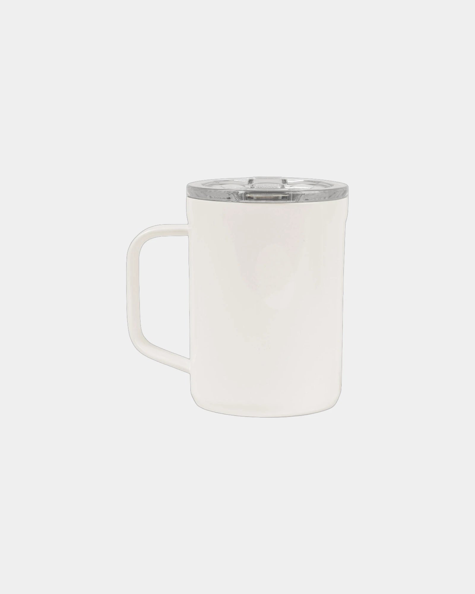Custom triple-insulated Corkcicle 16 oz coffee mug - Oat Milk