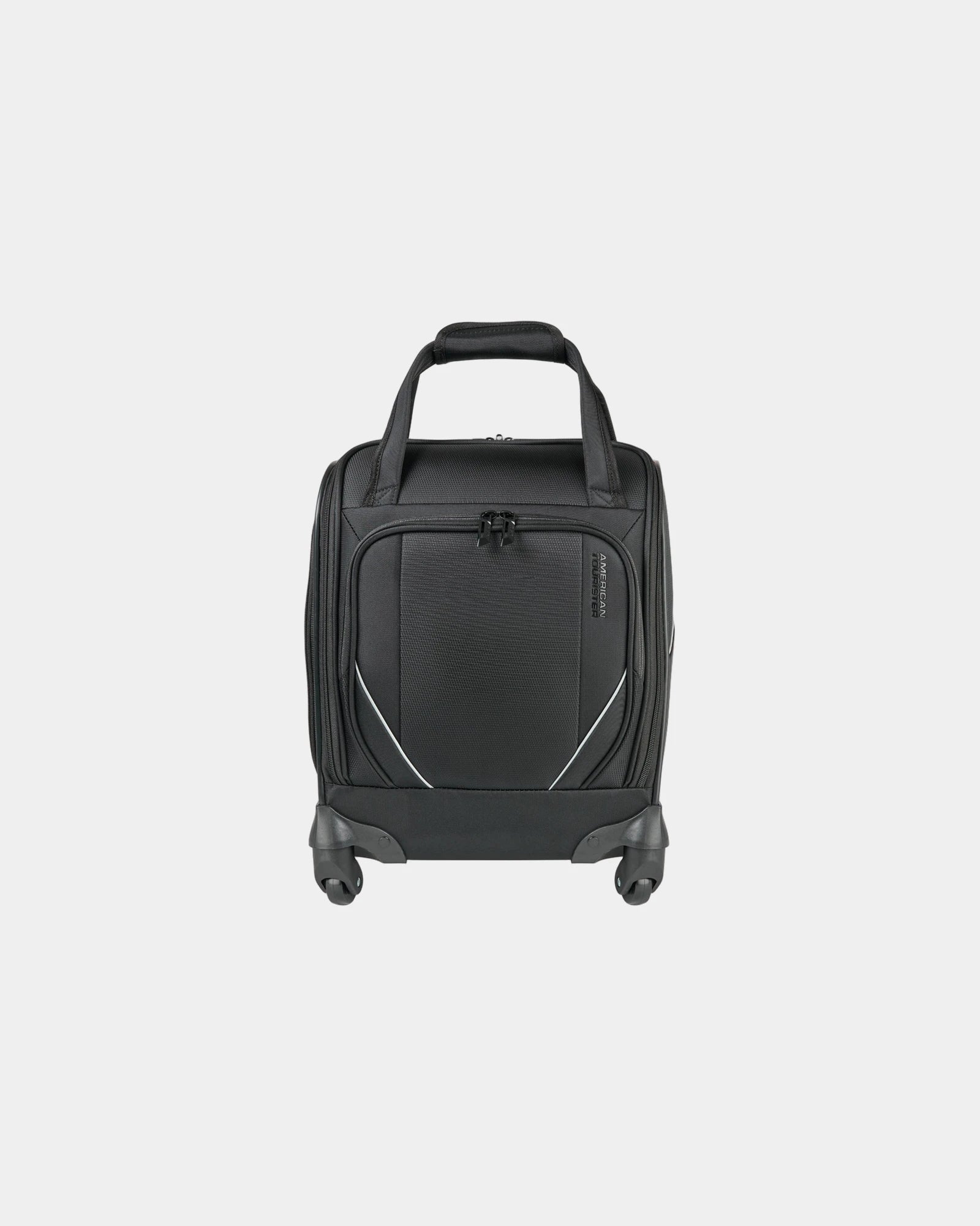 Custom polyester American Tourister Zoom Turbo Spinner - Black