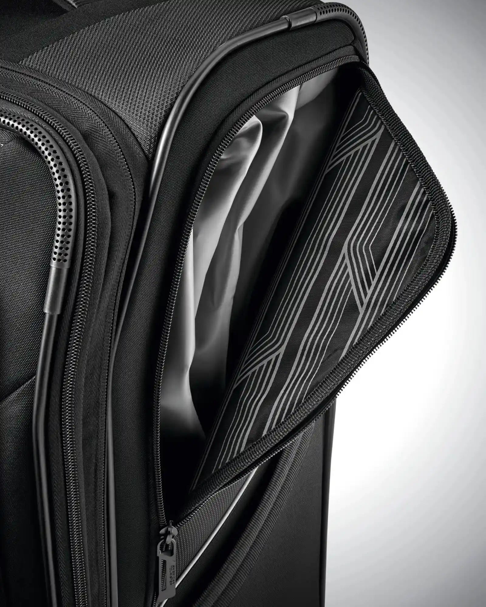 Custom polyester American Tourister Zoom Turbo 20" spinner - 13