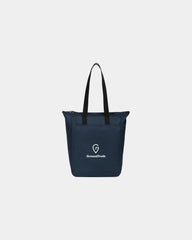 Custom recycled RPET zippered tote bag 11 x 15 inches - 6