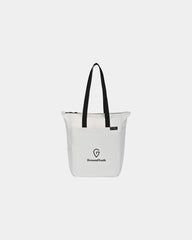 Custom recycled RPET zippered tote bag 11 x 15 inches - 8