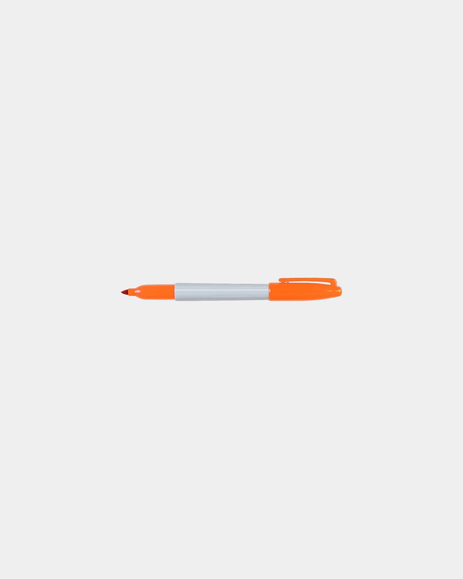 Custom fine point permanent marker for teams - Orange