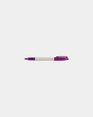 Custom fine point permanent marker for teams - Purple