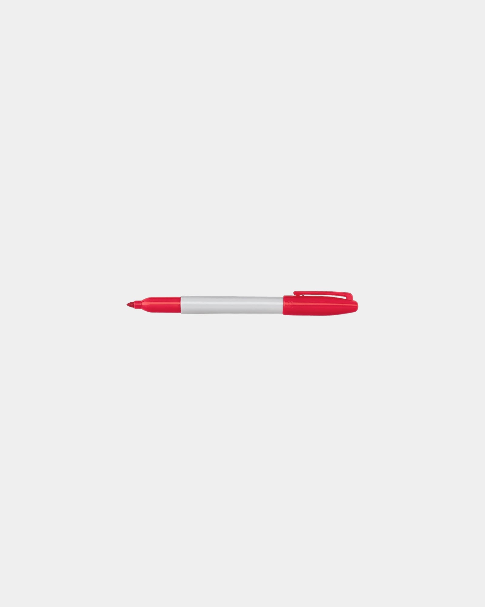 Custom fine point permanent marker for teams - Red