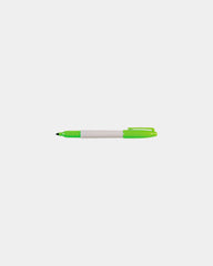 Custom fine point permanent marker for teams - Lime