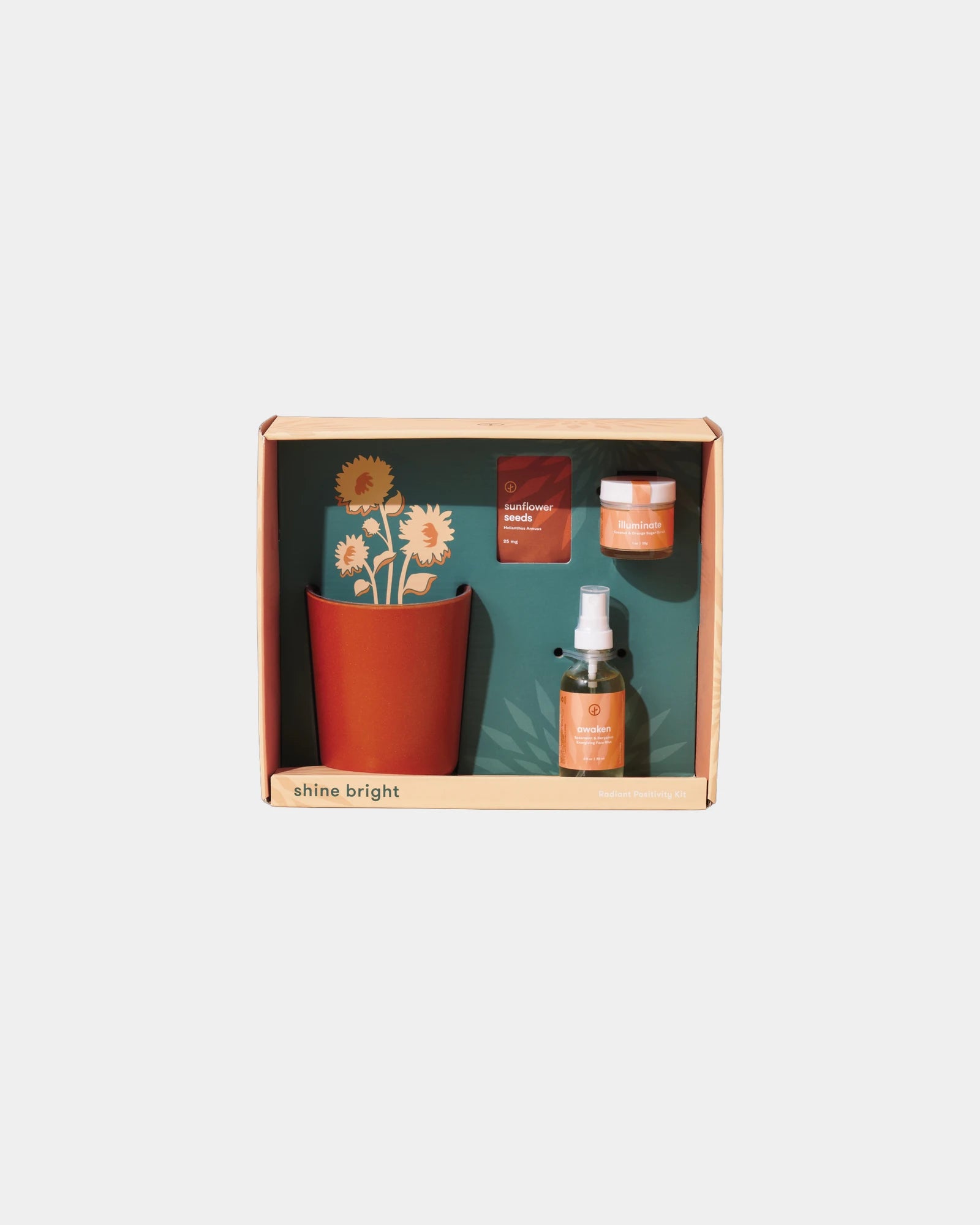 Custom sunflower self-care kit for companies and teams - Shine Bright Sunflower