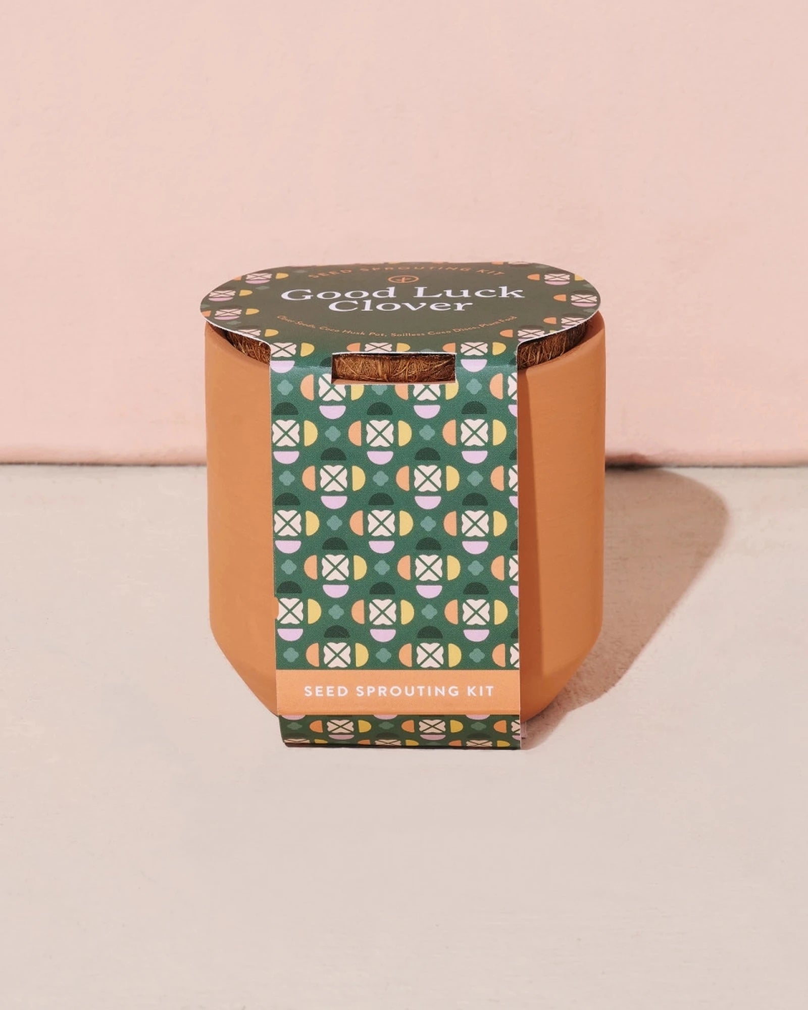 Custom terracotta grow kit good luck clover planter - 8