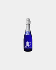 Custom etched 187 ml mini champagne bottle gift - Blue