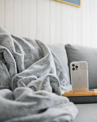 Custom faux fur throw blanket Luxe 50 x 70 - 3