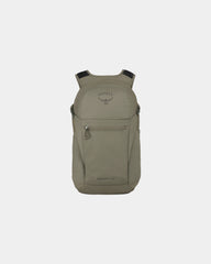 Branded recycled polyester Daylite Plus laptop backpack - Tan Concrete