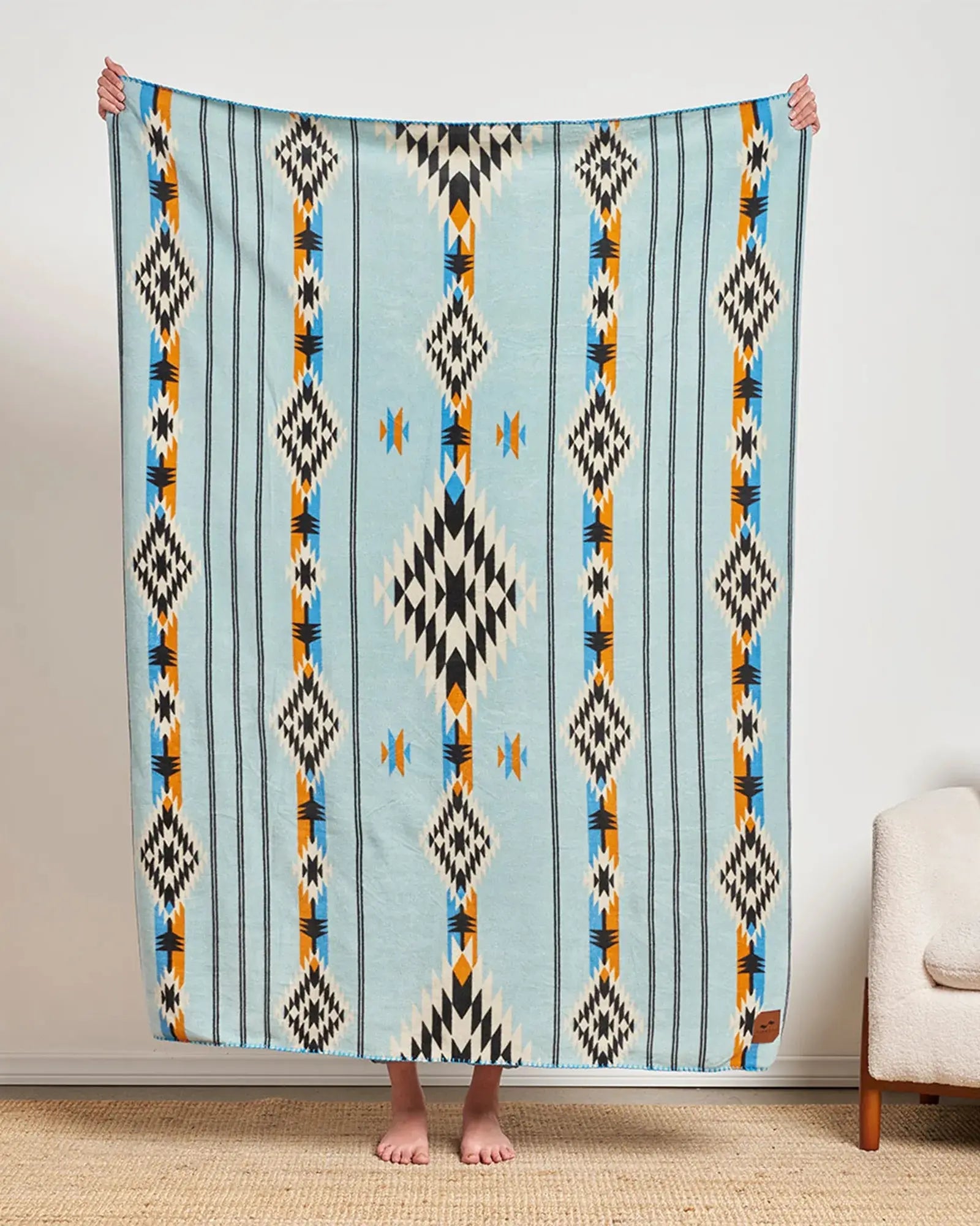 Custom recycled fleece blanket 50 x 60 inches - 13