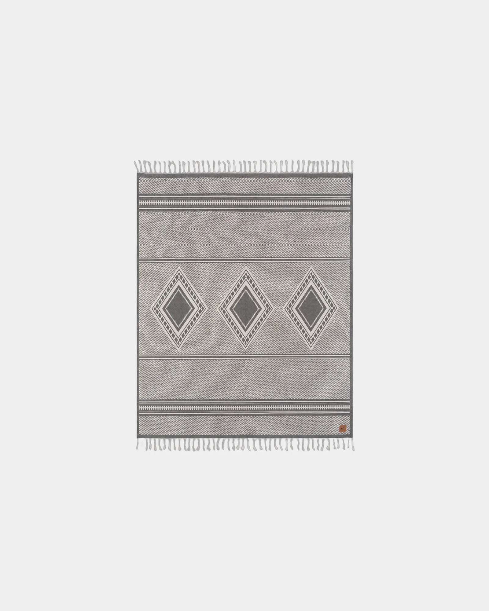 Custom woven cotton throw blanket, 66" x 80" - 6