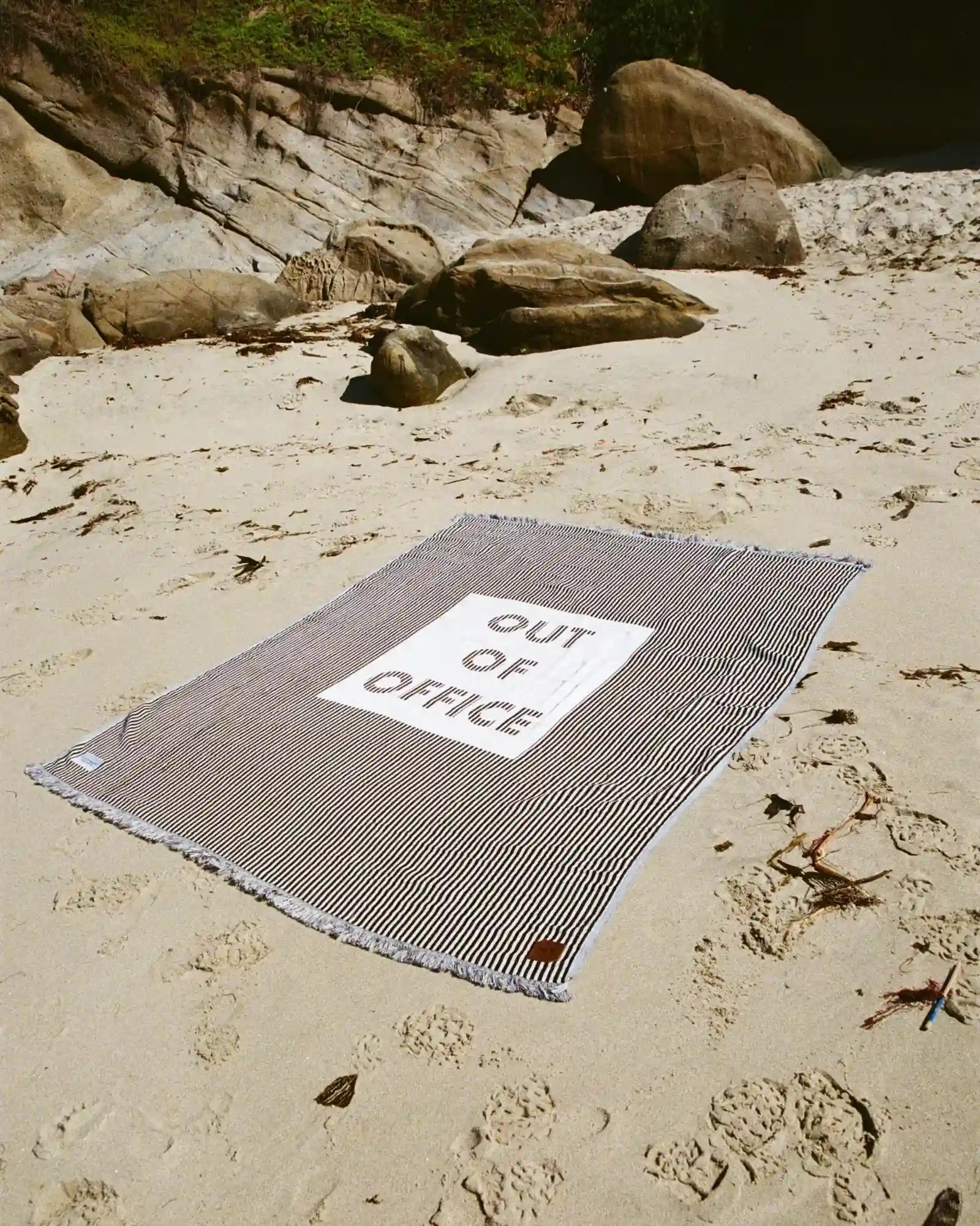 Custom woven cotton throw blanket, 66" x 80" - 18