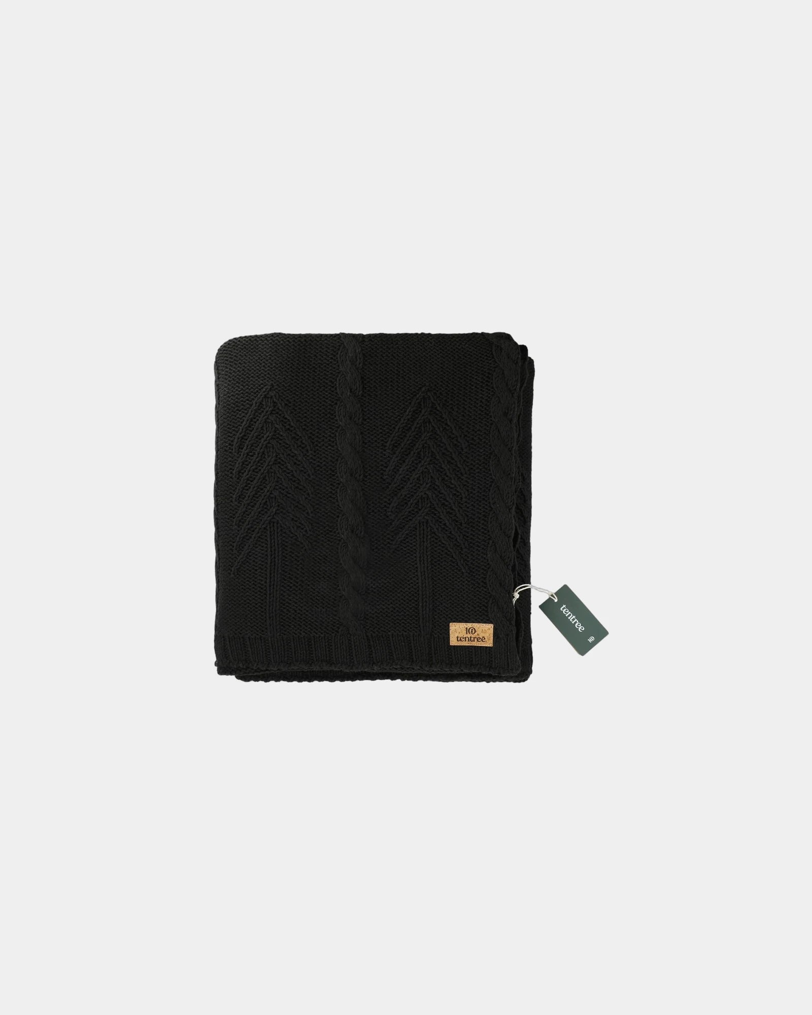 Custom organic cotton Tentree Cable Blanket 60" x 60" - 4