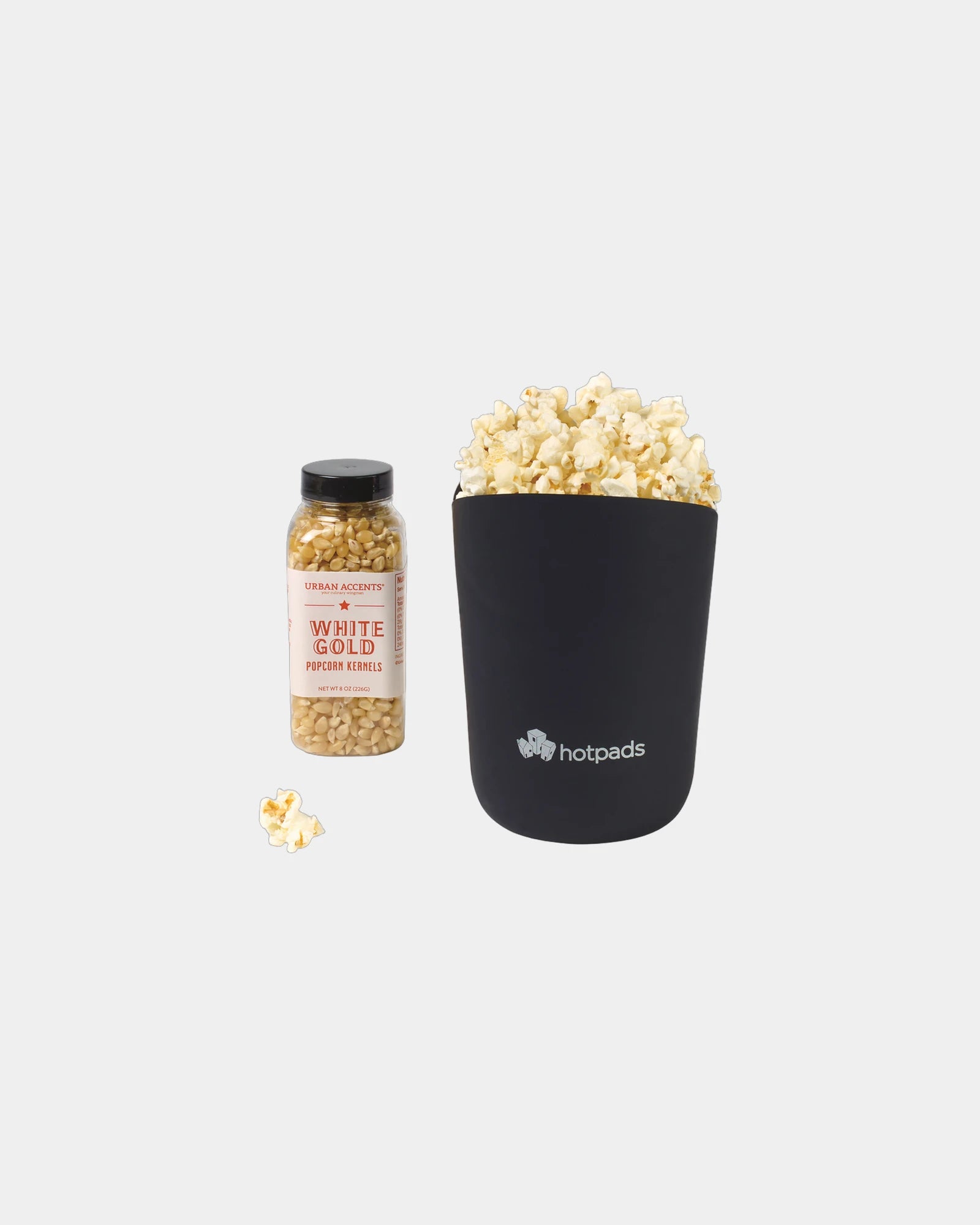 Custom mini popcorn popper gift set with kernels - 1