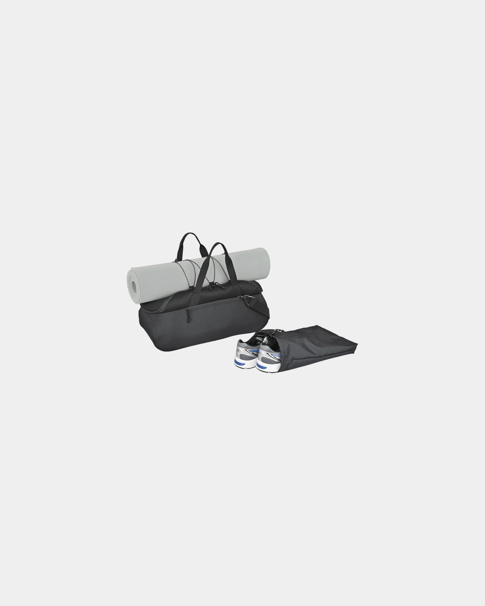 Custom recycled RPET mesh sport duffel bag - 1